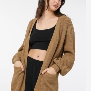 Ardene Over- sized Chunky Style Long  Cardigan XS-S
